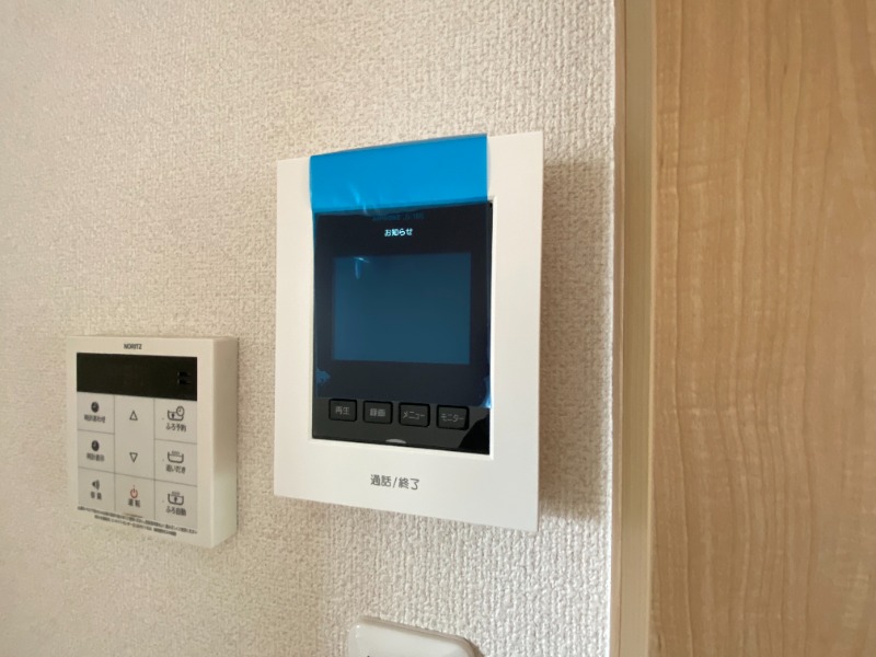 セキュリティ　ＴＶ付インターホン！