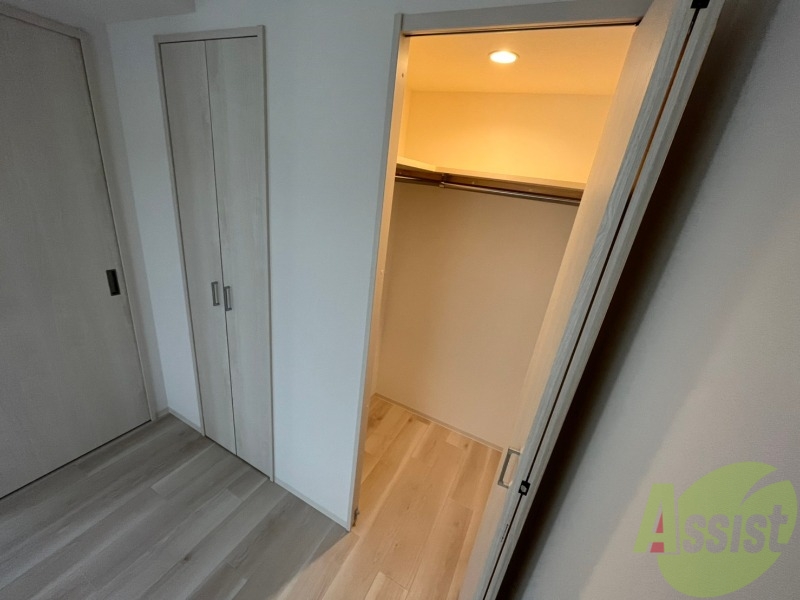 収納　嬉しいウォークインクローゼット仕様です！！