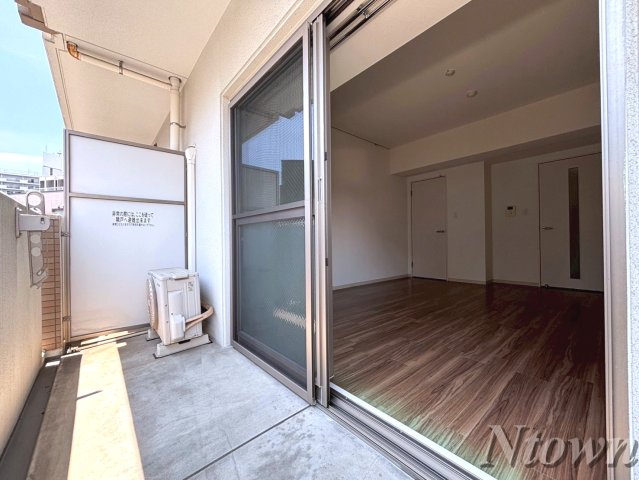 バルコニー　広々としたバルコニーです