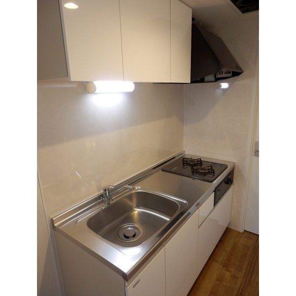 キッチン　※写真は別号室です。