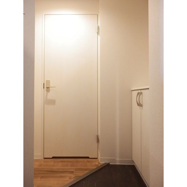 玄関　※写真は別号室です。