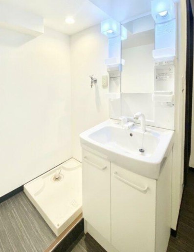 洗面設備　※こちらのお写真は他部屋になり参考写真です※