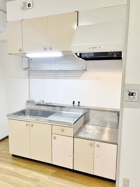 キッチン　２口ガスキッチン