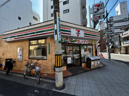 コンビニ　セブンイレブン 大阪弁天4丁目店（コンビニ）まで94m