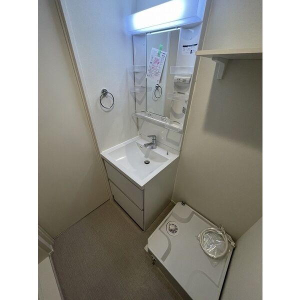 洗面設備　同じシリーズ物件のモデルルーム写真となります