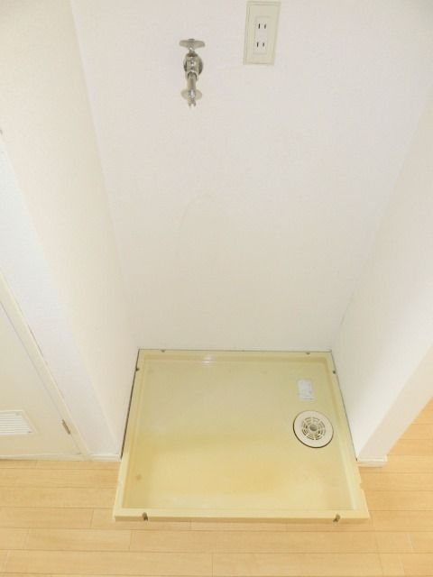 洗面設備　室内洗濯機置き場