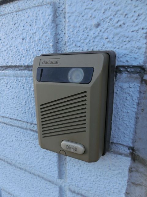 セキュリティ　インターホン付きのアパートです。