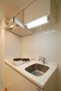 キッチン　2口コンロ。