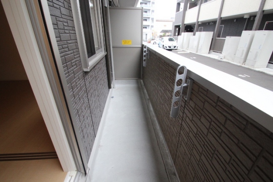 バルコニー　※別部屋の写真です