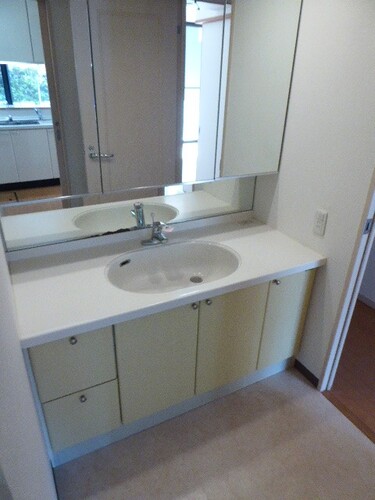 洗面設備　洗面台　※前回募集時2023年1月の写真