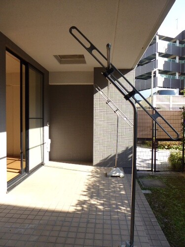 バルコニー　テラス　12.9平米　※前回募集時2023年1月の写真