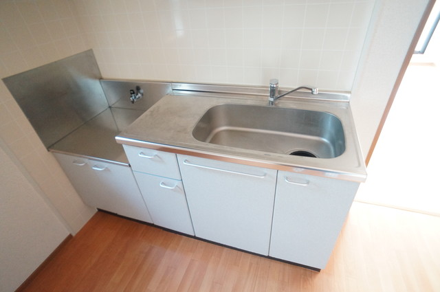 キッチン　お料理楽しくなるかも！ガスコンロ設置可能キッチンです☆