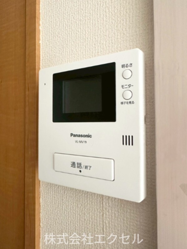 セキュリティ　TVドアホン付きです。