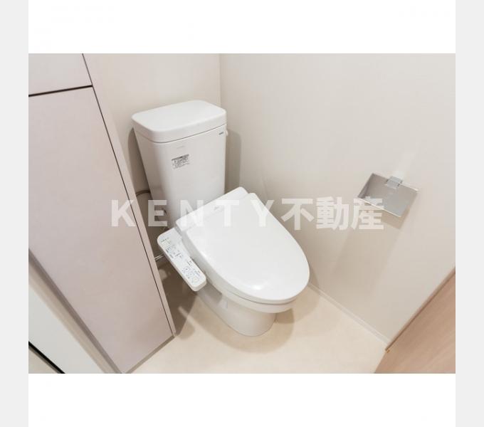 トイレ　ゆったりとした空間のトイレです