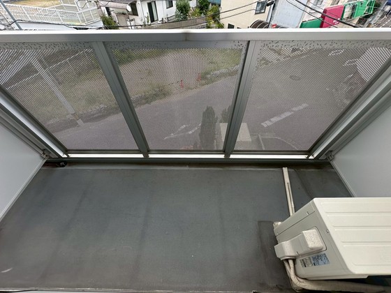 バルコニー　※別部屋の写真です