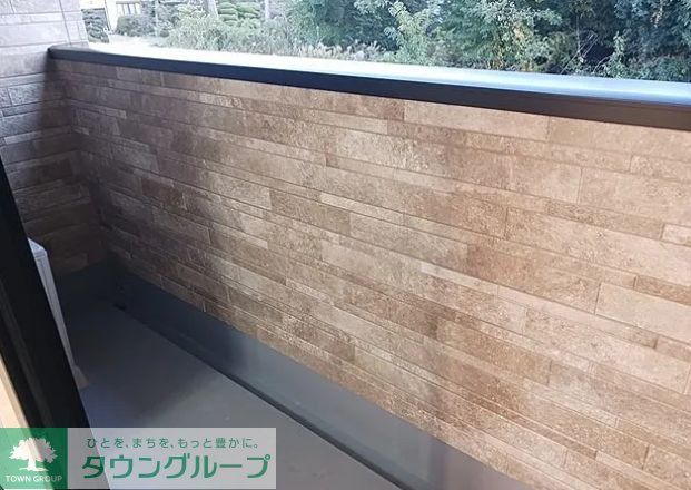 駐車場　眺望