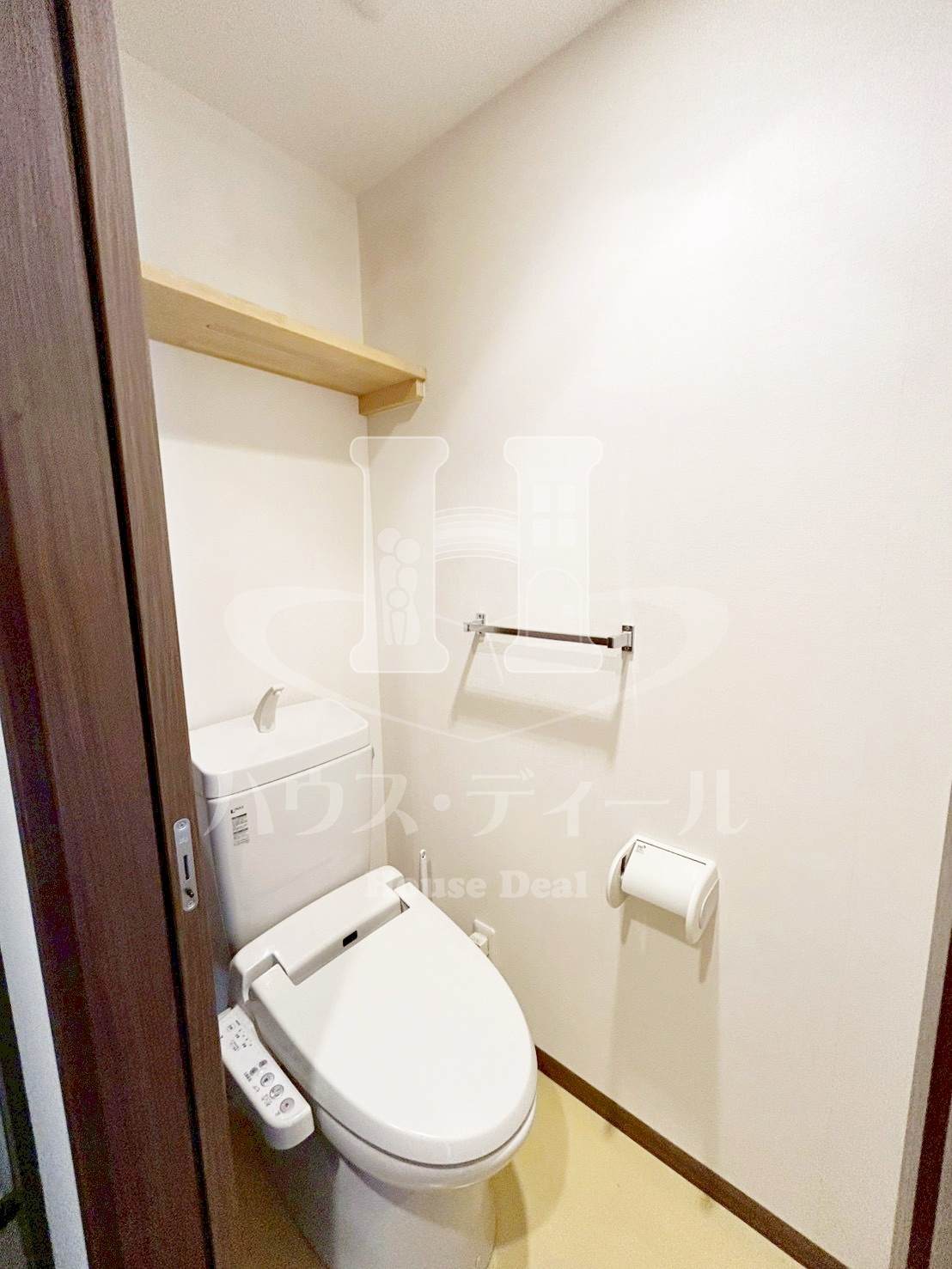 トイレ　ゆったりとした空間のトイレです