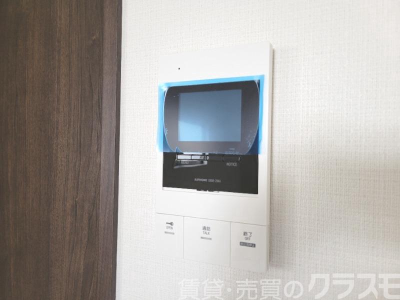 セキュリティ　来訪者が確認できるモニターホン♪