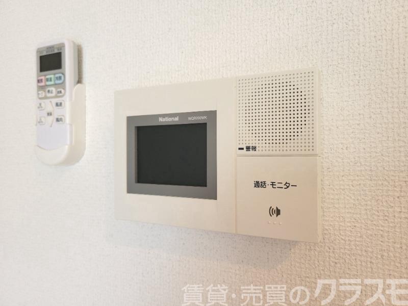 セキュリティ　来訪者が確認できるモニターホン♪