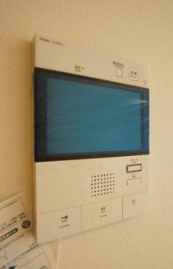 セキュリティ　☆モニター付きインターホン完備
