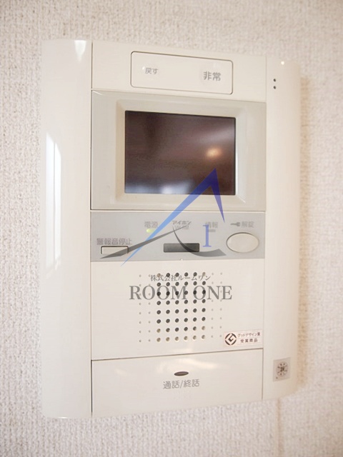 セキュリティ　モニター付インターホンです。
