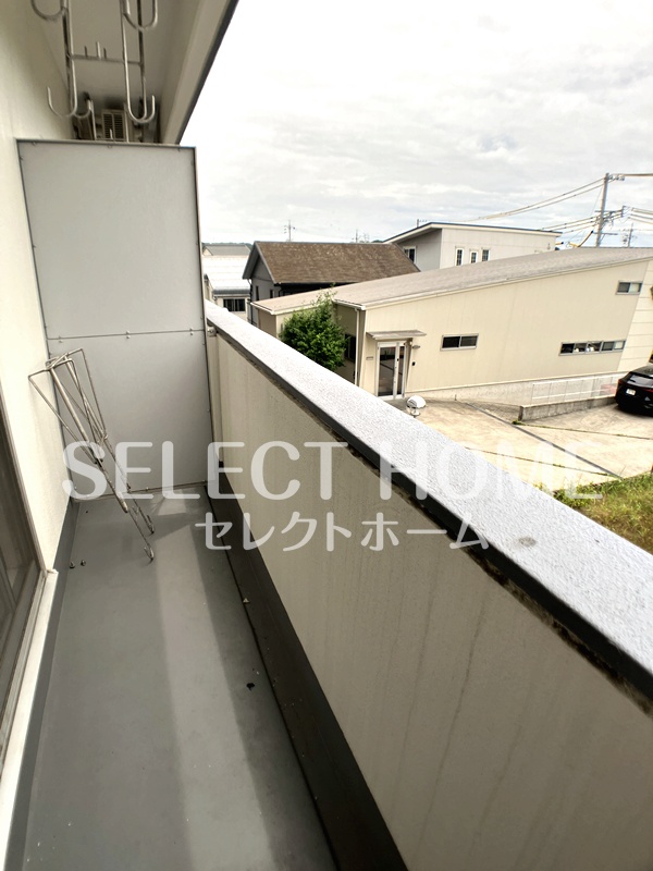 バルコニー　バルコニー付きです 同型タイプ