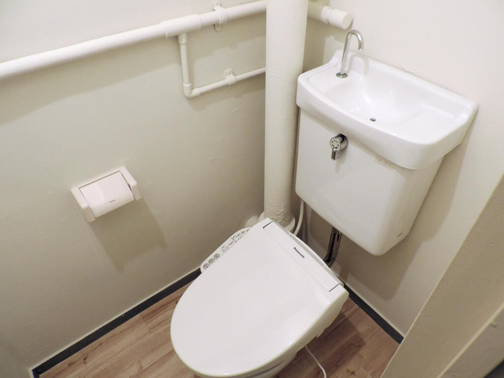 トイレ　ビレッジハウスの同一タイプの間取りの写真です