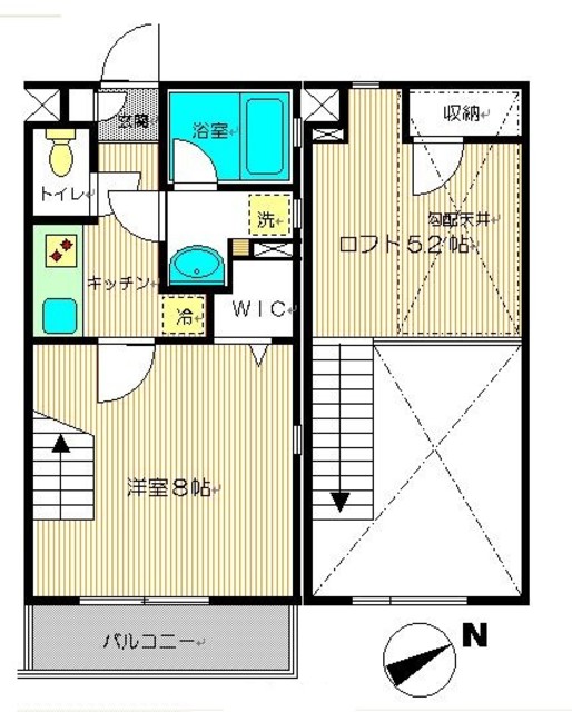 パルテールの間取り写真