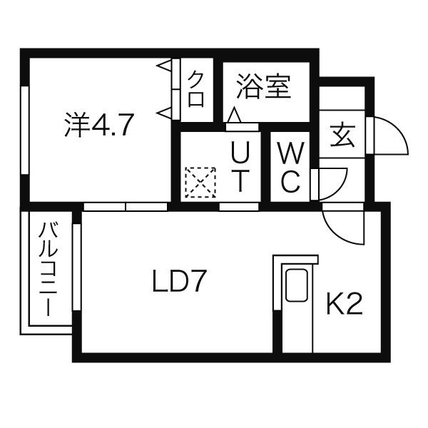 リバージュL38の間取り写真
