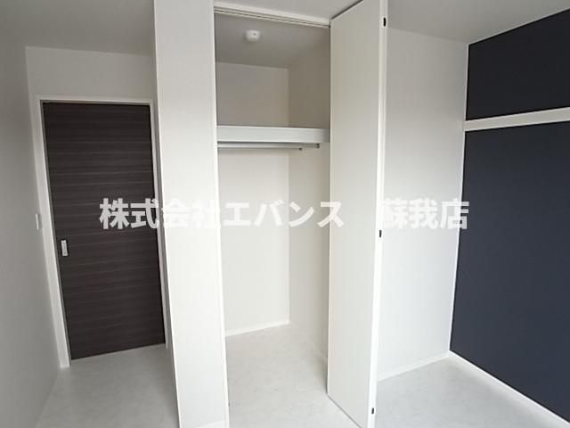 収納　十分な収納スペースがあります