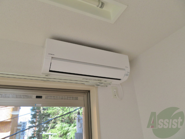その他設備　エアコンが設置されていて、夏も快適ですね。