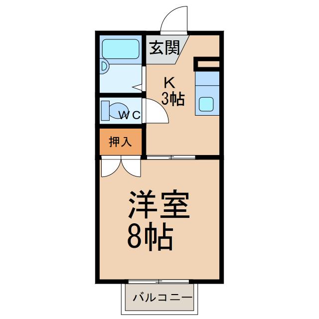 メゾン18°Cの間取り写真