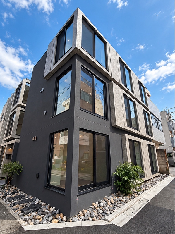 建物外観　スタイリッシュな外観