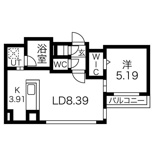 HGS North23の間取り写真