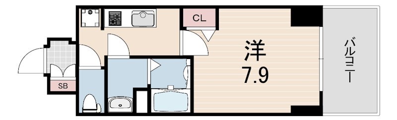 プレサンス神戸セレスティアの間取り写真