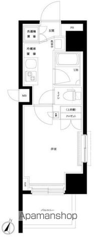ルーブル大鳥居参番館の間取り写真