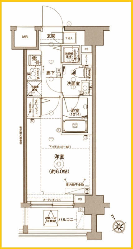 Le’a横濱天王町参番館の間取り写真