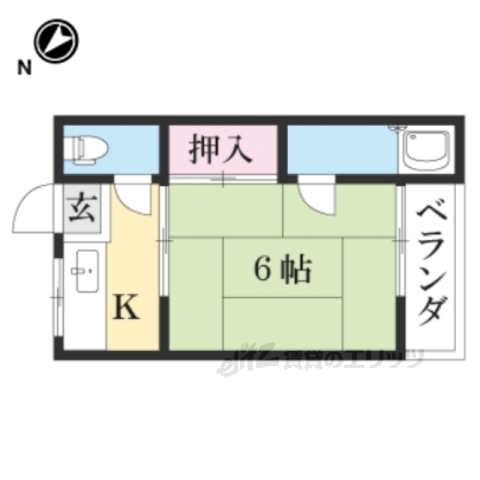 草津市平井のマンションの間取り