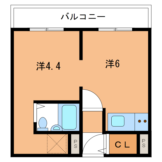 コペルイン楢葉の間取り