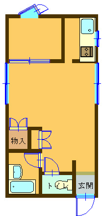 オザワハイツの間取り