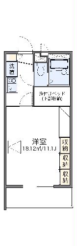 レオパレスＹ．Ｅ．Ｍの間取り