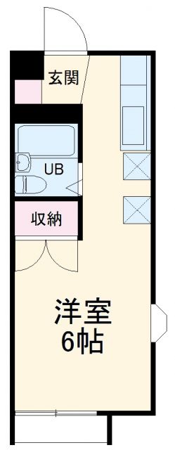 神奈川県横浜市南区大岡２（アパート）の賃貸物件の間取り