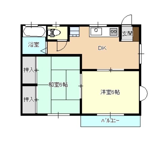 ソレーユ鹿嶋A棟の間取り