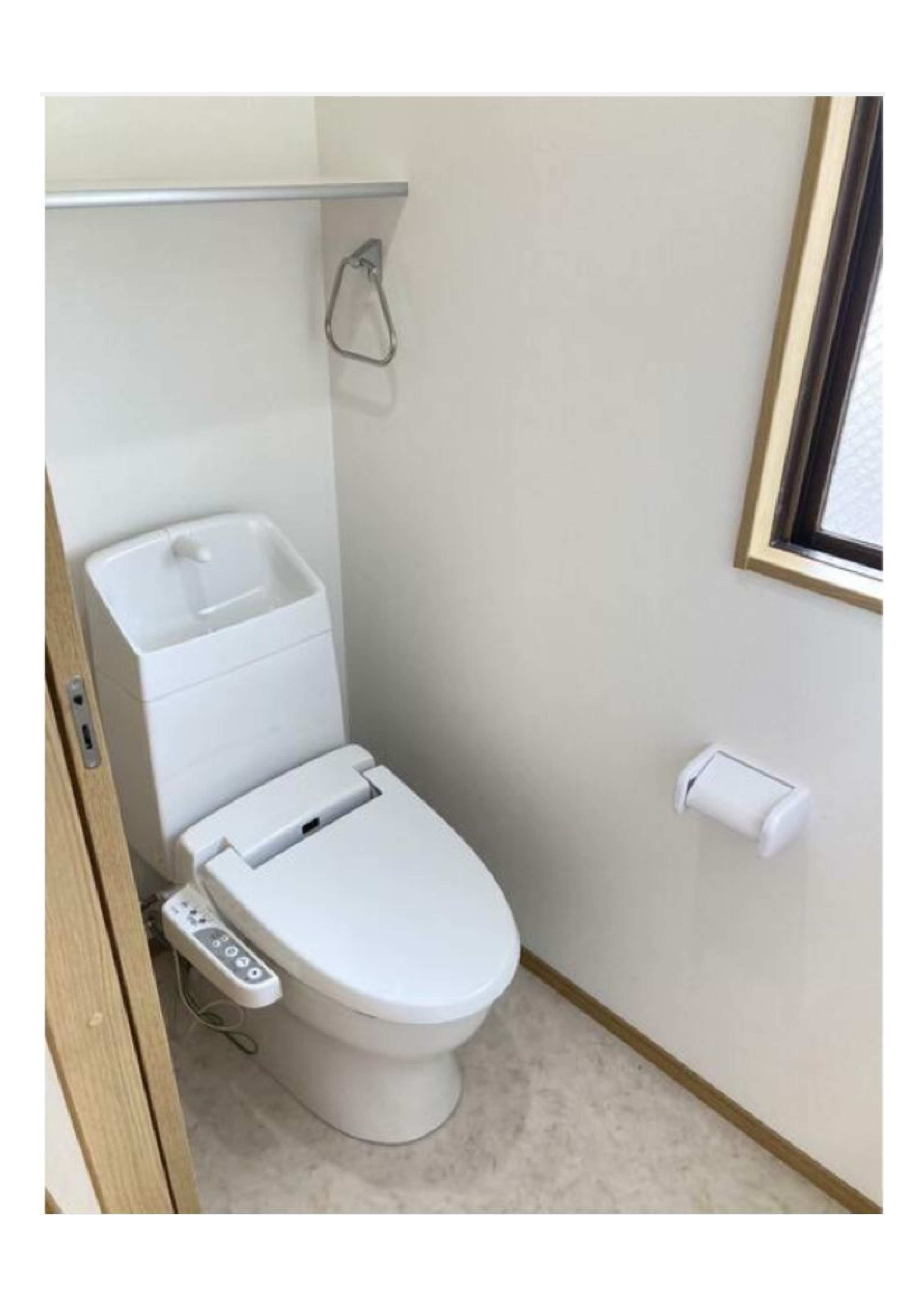 月出マンションのトイレ写真