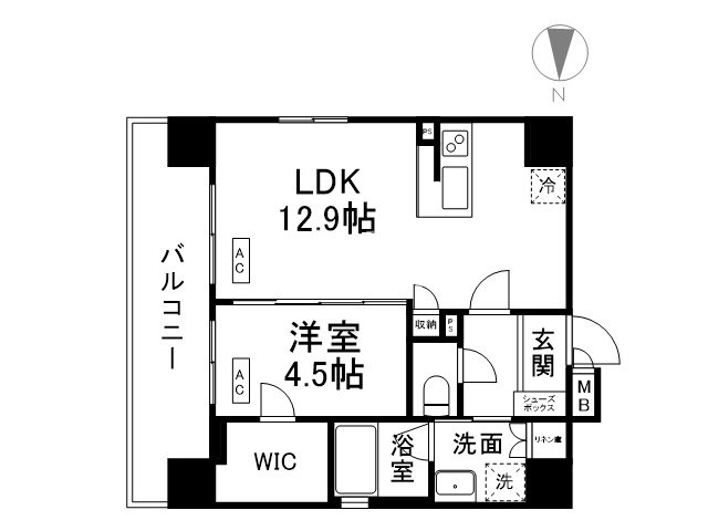 ベラジオ雅び京都河原町の間取り