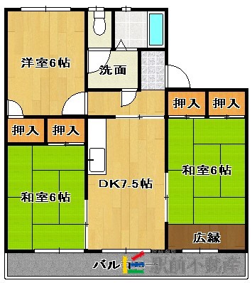 センチュリーハイアートの間取り