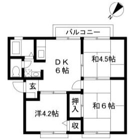 メゾンコージIIの間取り