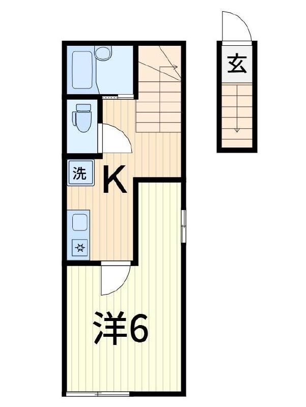 【ＳＡＣＲＡＬＥ小岩の間取り】