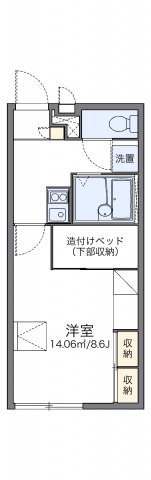 レオパレスクレール　ヨシノの間取り