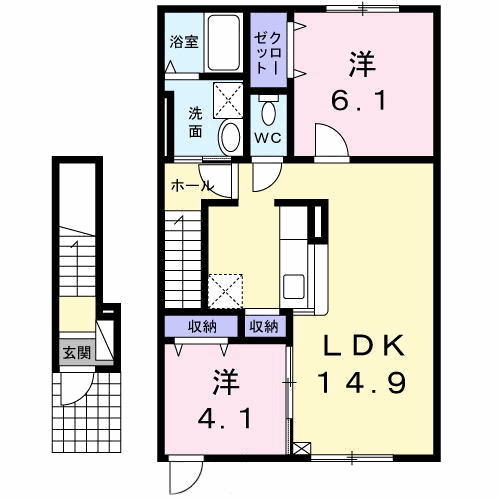 プリムラーノの間取り